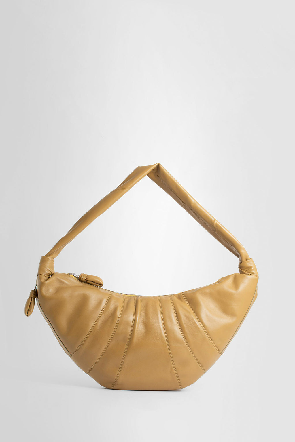 Dark Tobacco Hobo Shoulder Bag - LEMAIRE - Lemaire-EU