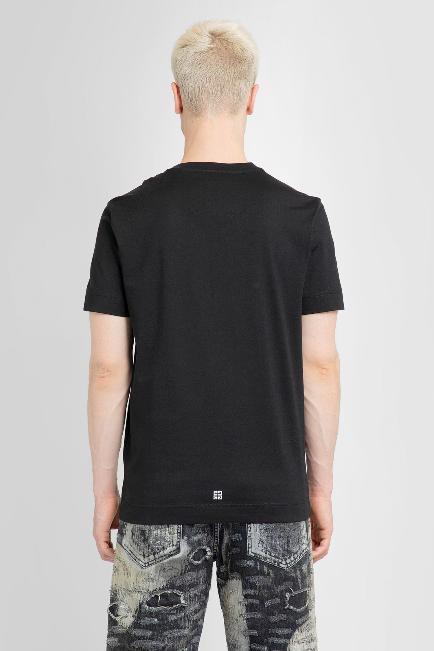 GIVENCHY MAN BLACK T-SHIRTS