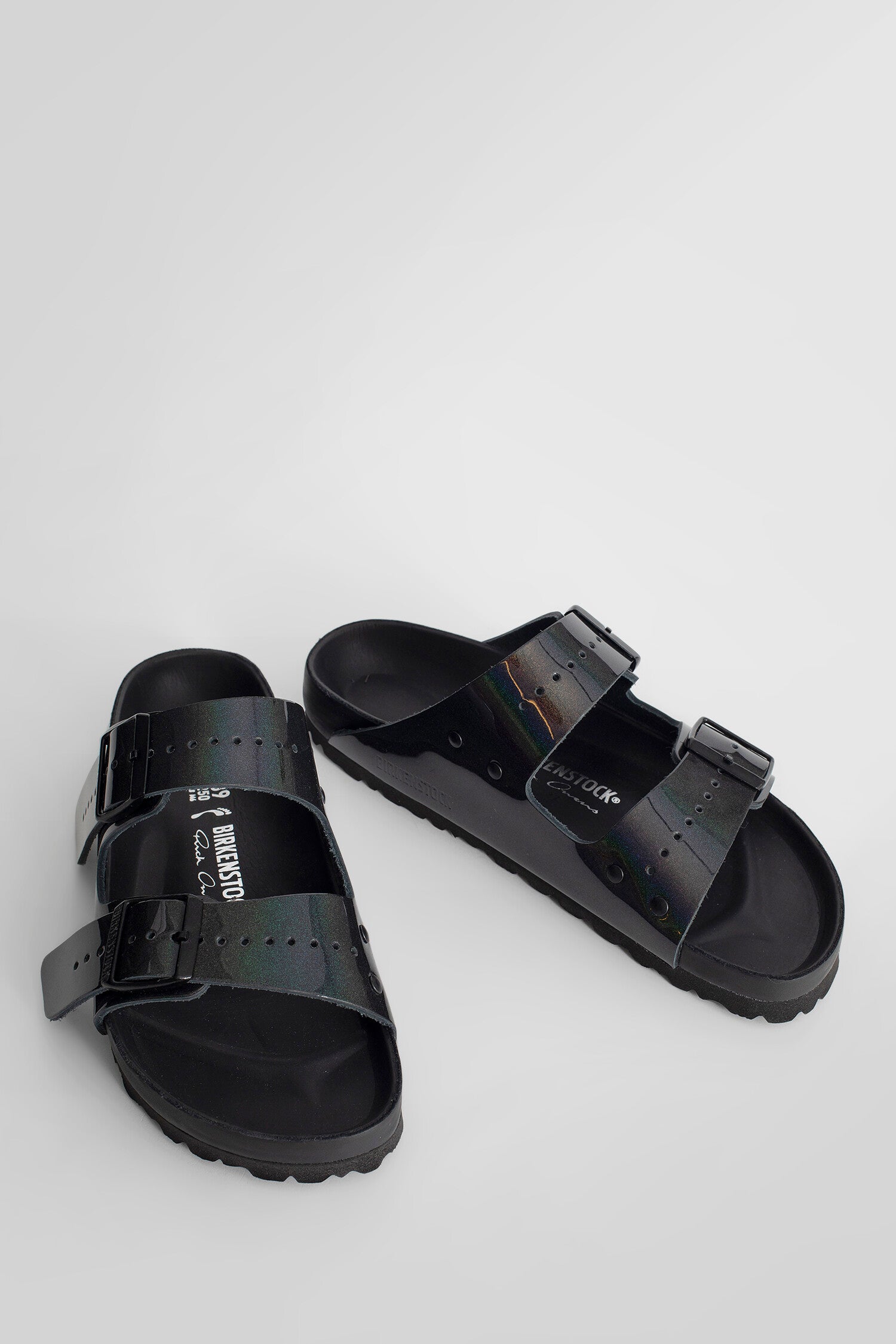 RICK OWENS WOMAN BLACK SANDALS & SLIDES