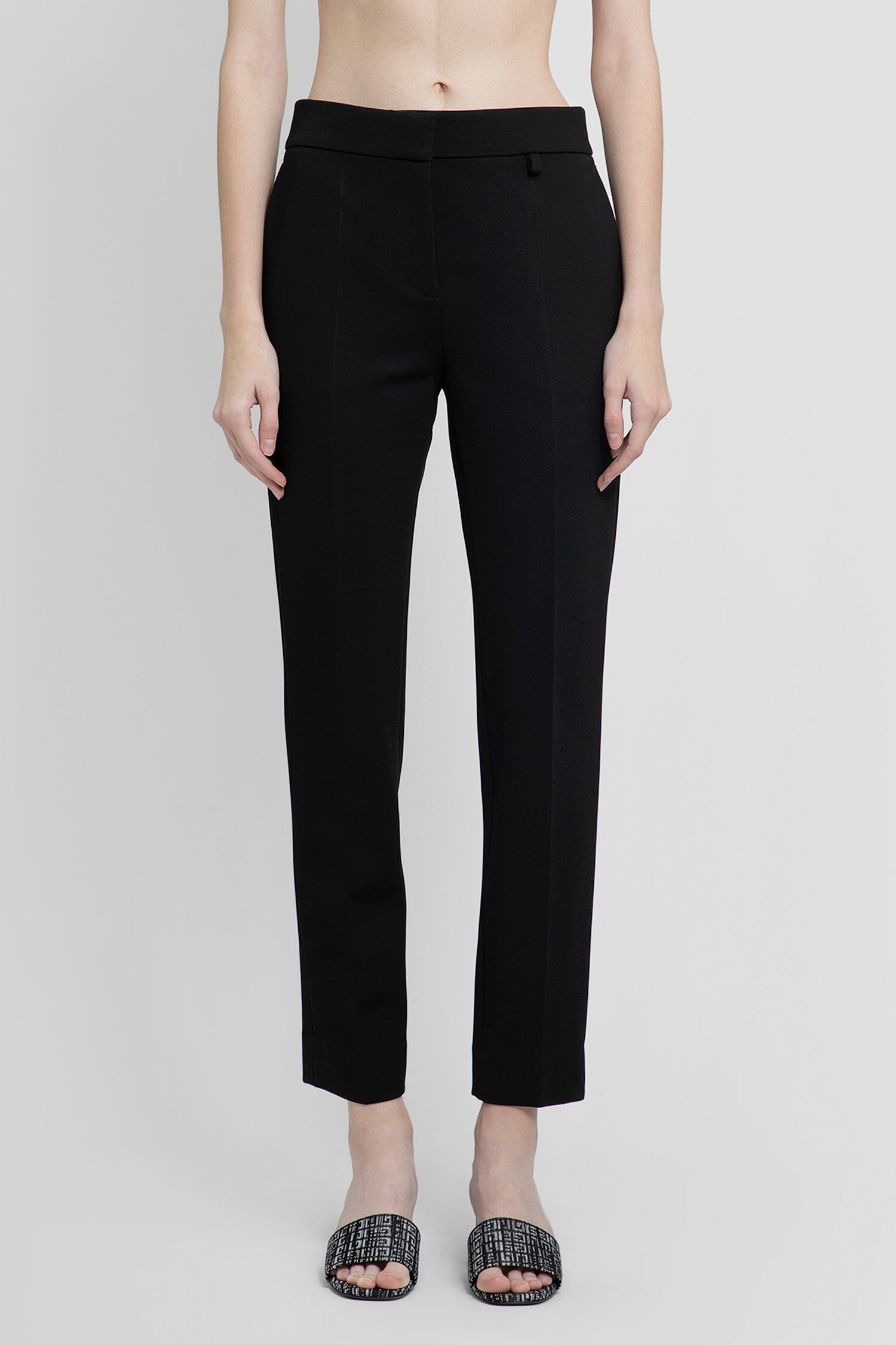 GIVENCHY WOMAN BLACK TROUSERS