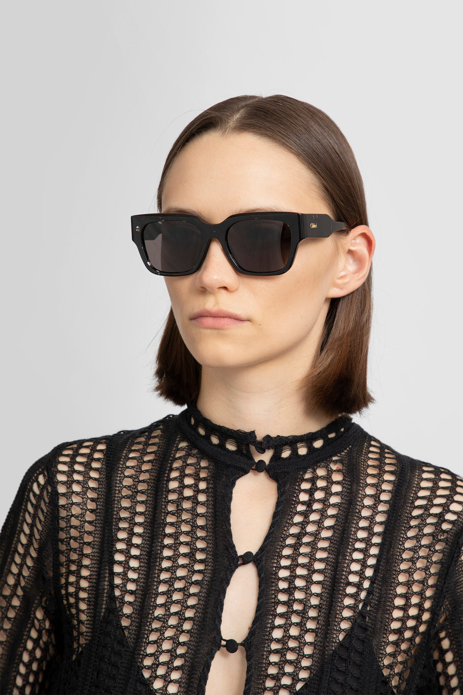 CHLOÉ WOMAN BLACK EYEWEAR