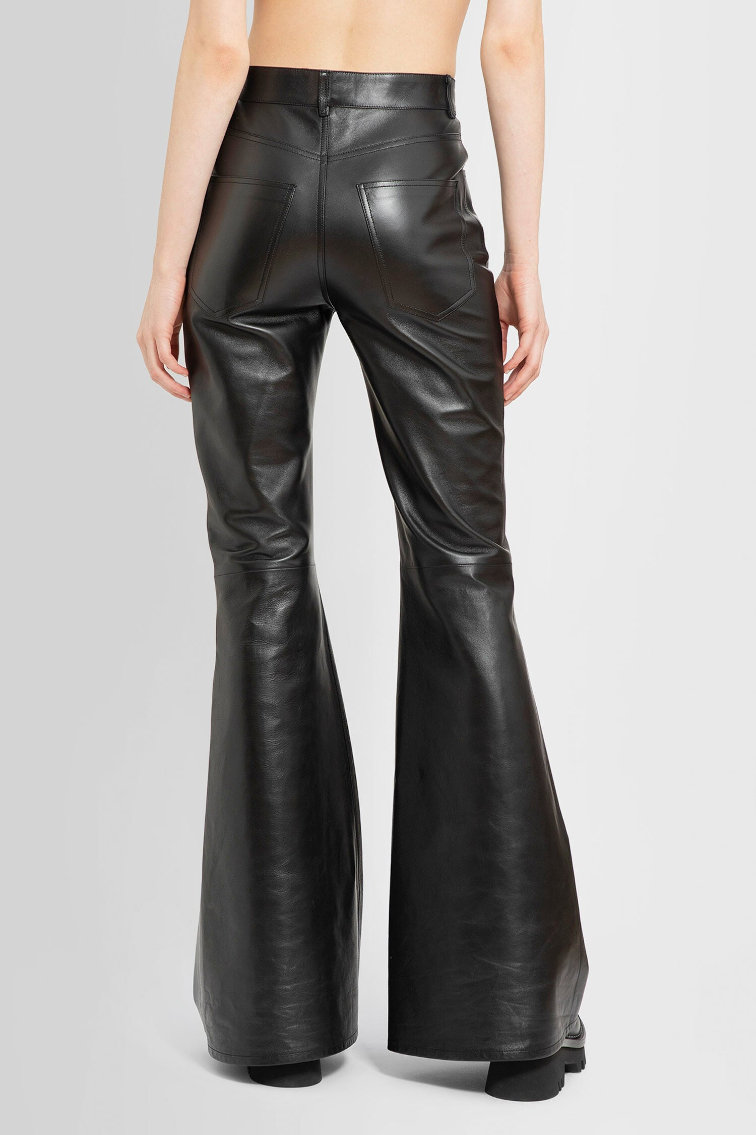 CHLOÉ WOMAN BLACK TROUSERS