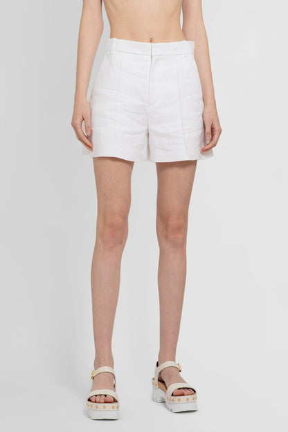 CHLOÉ WOMAN WHITE SHORTS