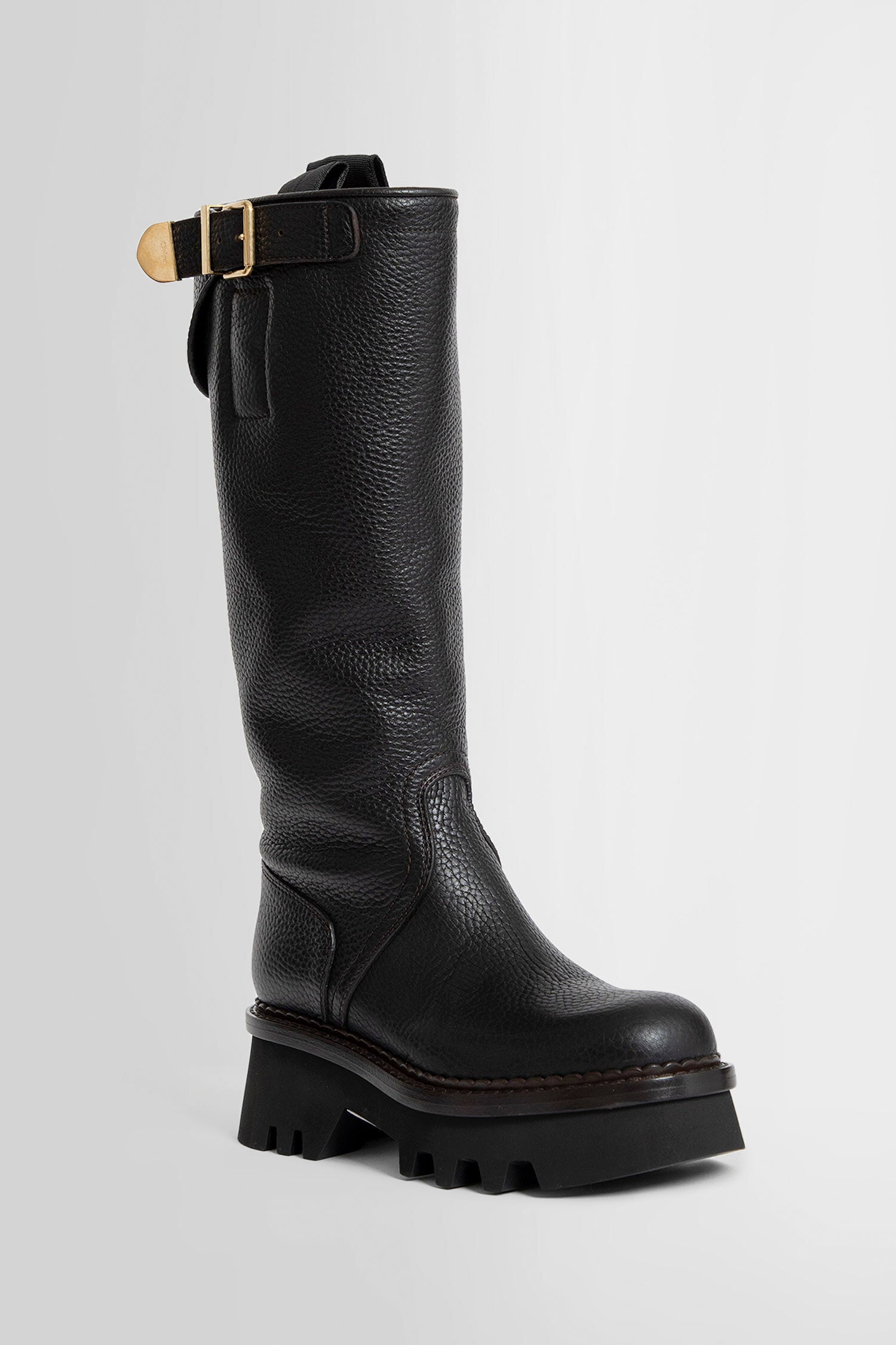 CHLOÉ WOMAN BLACK BOOTS