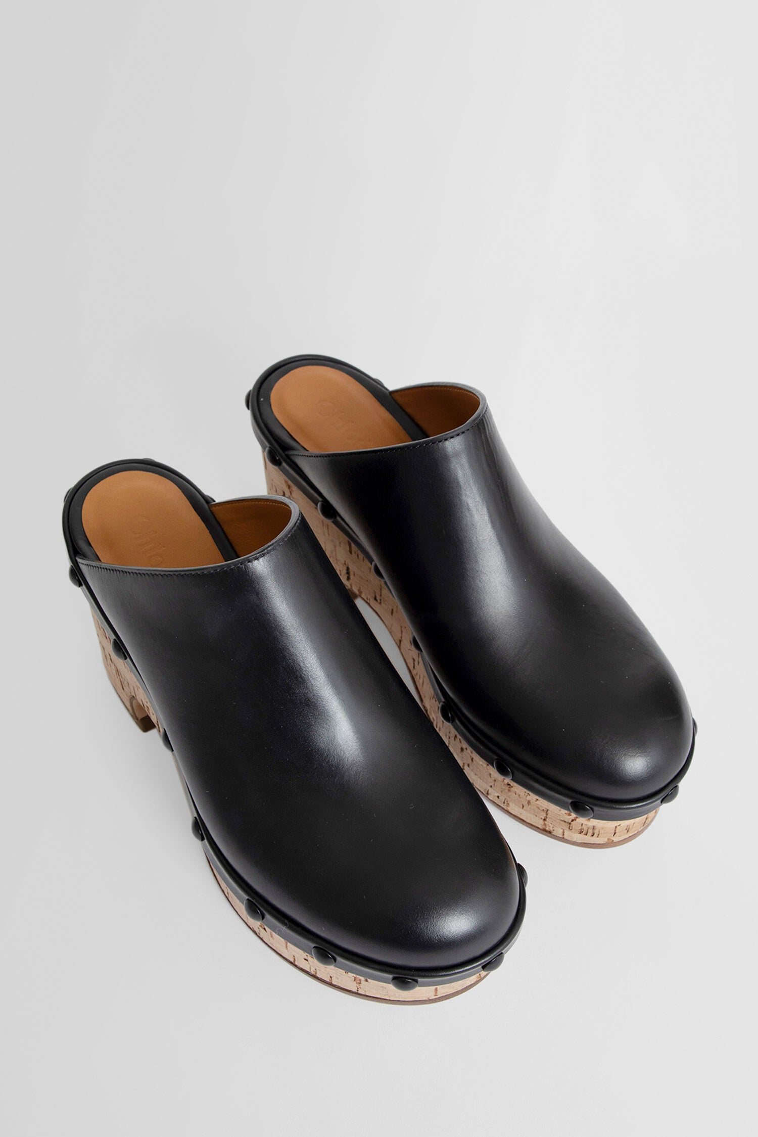 CHLOÉ WOMAN BLACK MULES