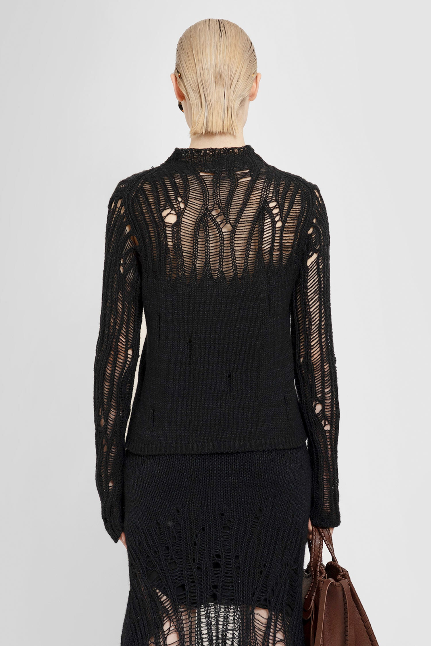 CHLOÉ WOMAN BLACK KNITWEAR