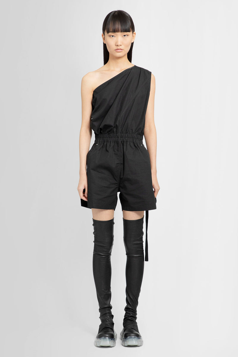 RICK OWENS WOMAN BLACK JUMPSUITS