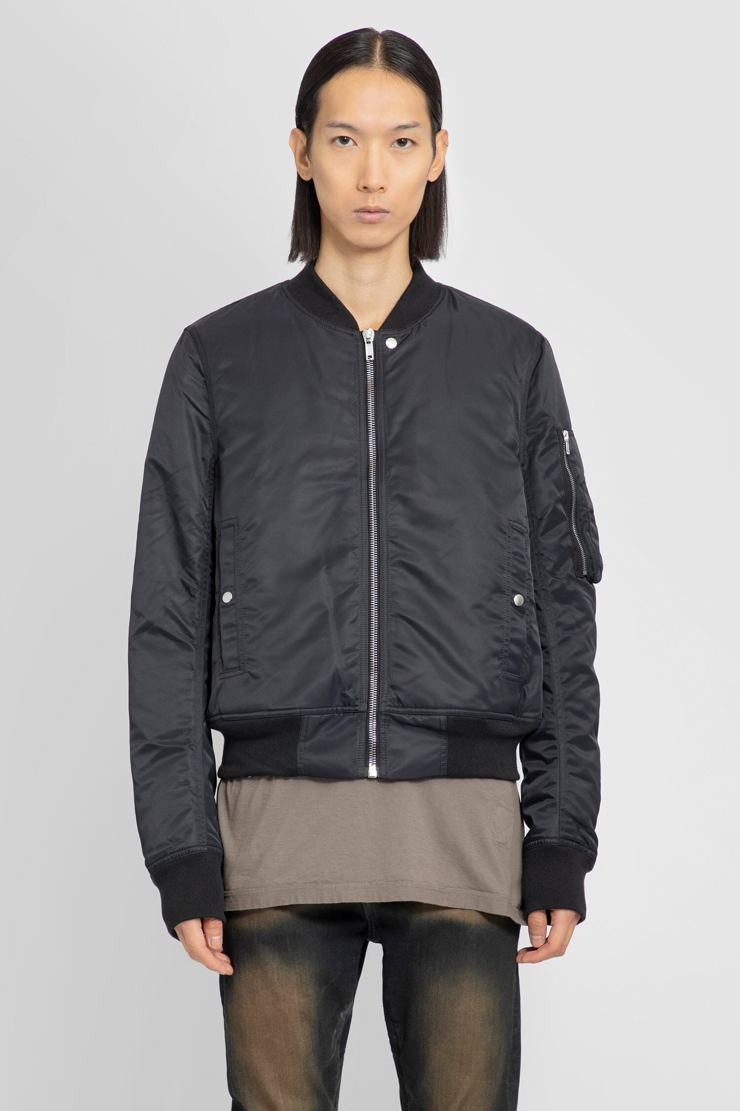 RICK OWENS MAN BLACK JACKETS - RICK OWENS - JACKETS | Antonioli