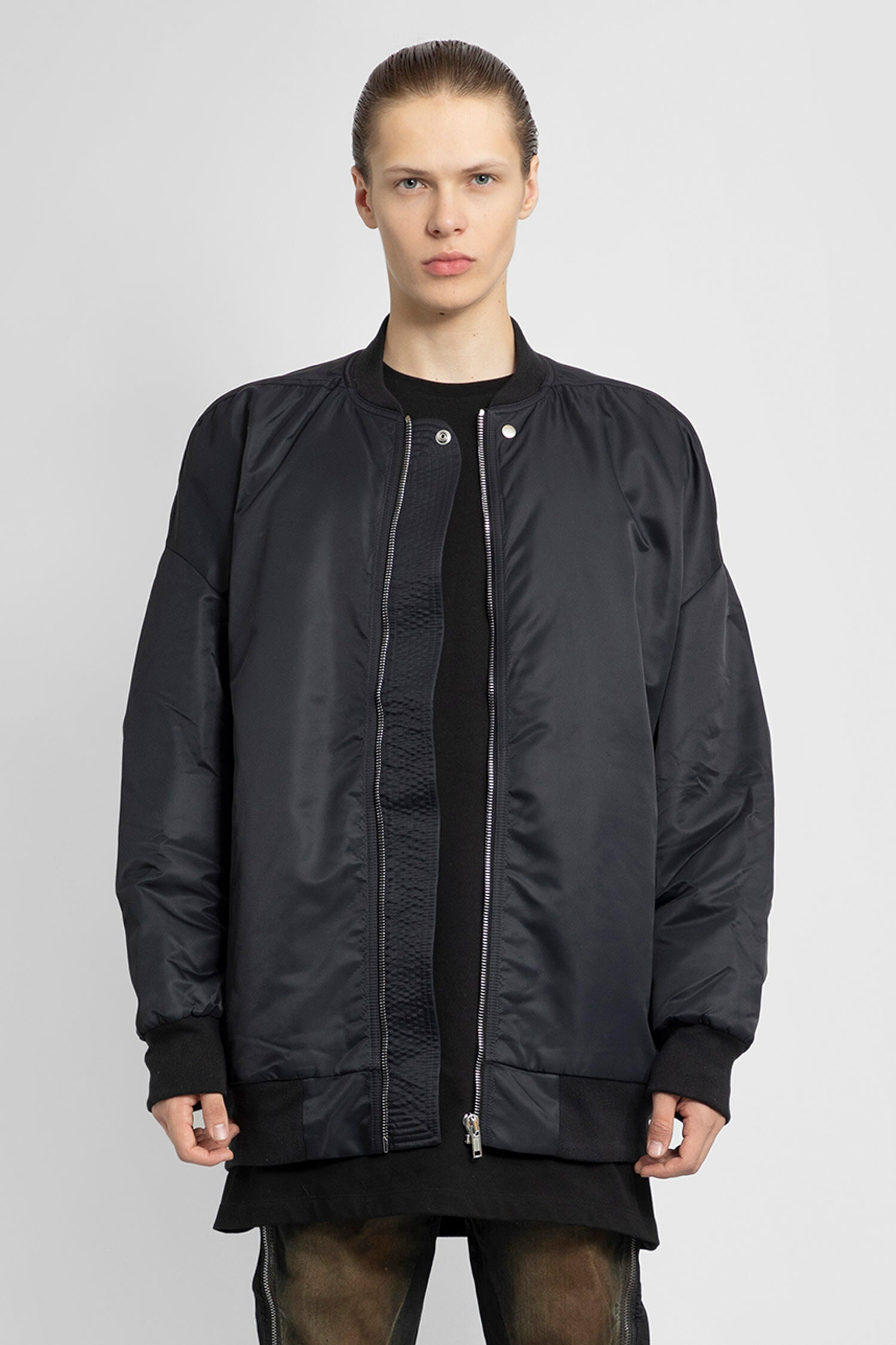 RICK OWENS MAN BLACK JACKETS