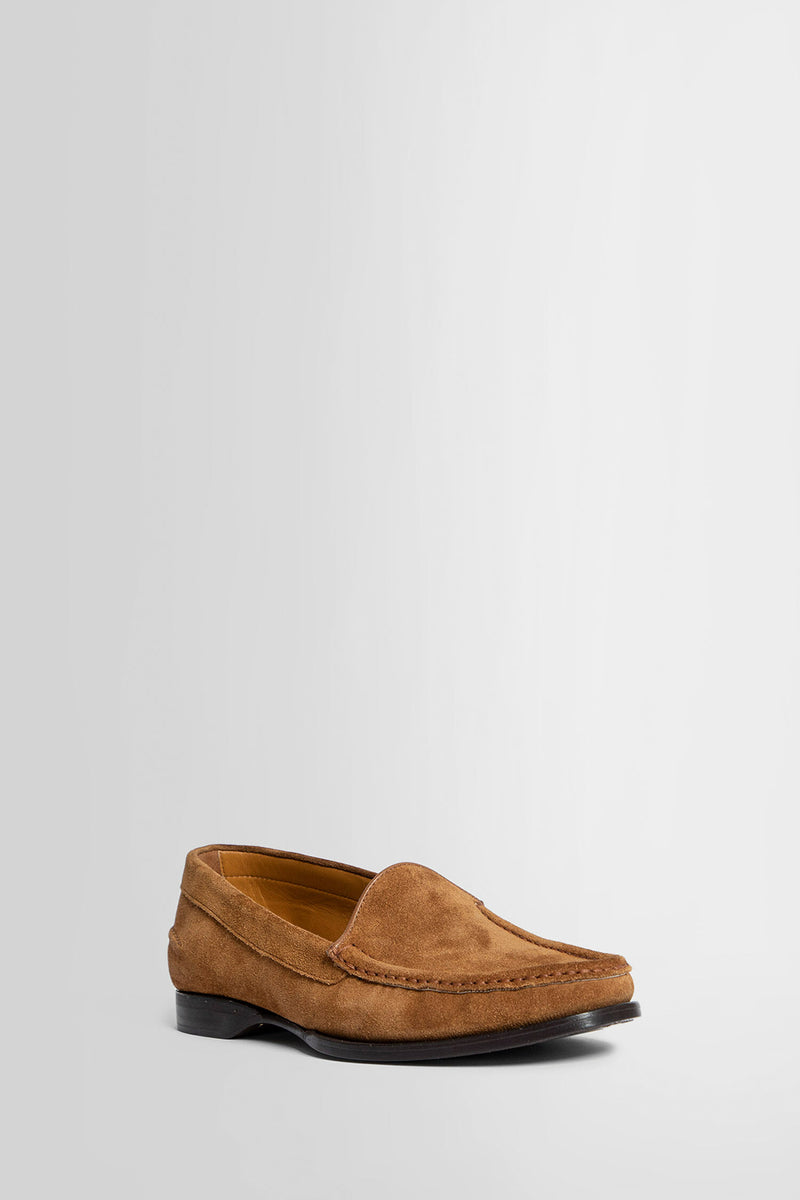 THE ROW WOMAN BROWN LOAFERS