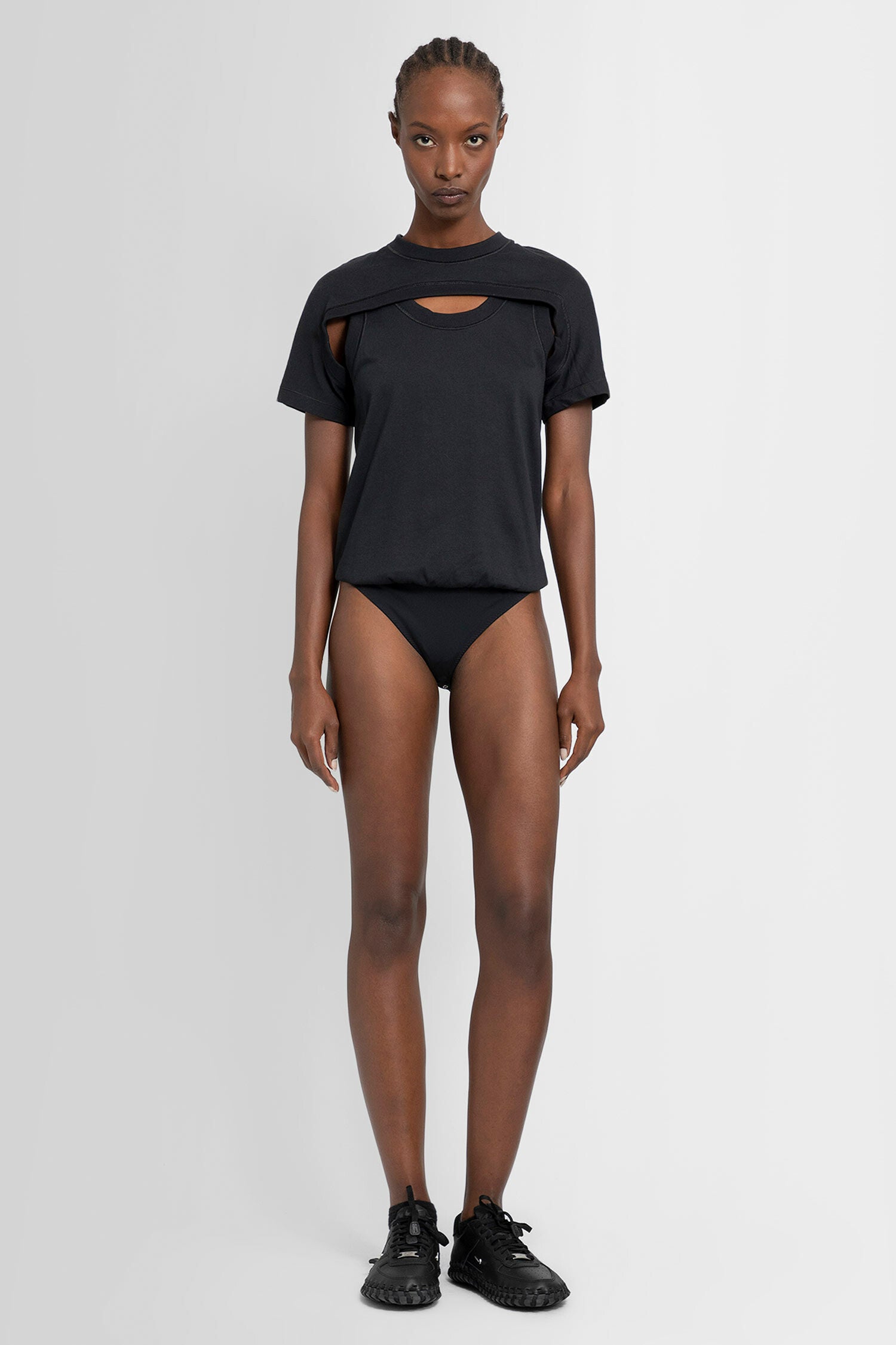 NIKE WOMAN BLACK BODYSUITS