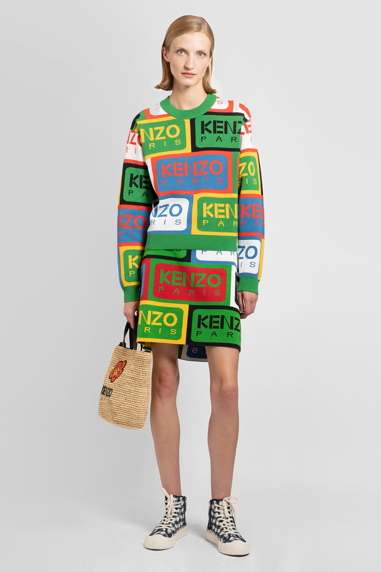 KENZO BY NIGO WOMAN MULTICOLOR KNITWEAR - KENZO BY NIGO - KNITWEAR