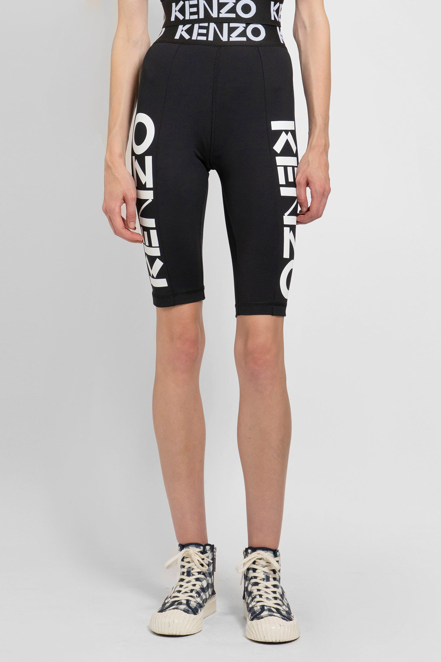 KENZO BY NIGO WOMAN BLACK SHORTS