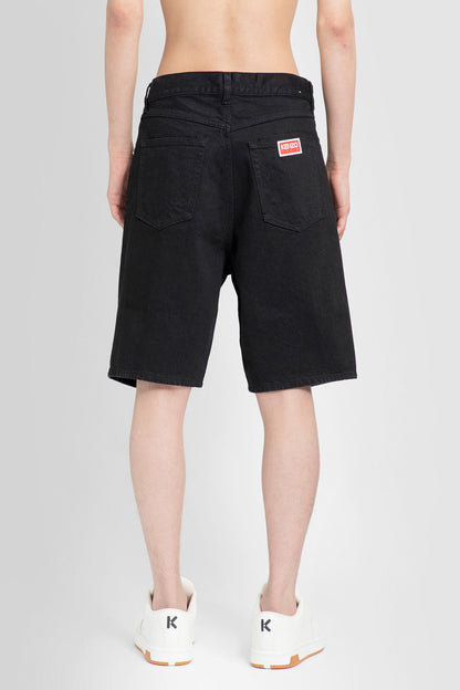 KENZO BY NIGO MAN BLACK SHORTS & SKIRTS