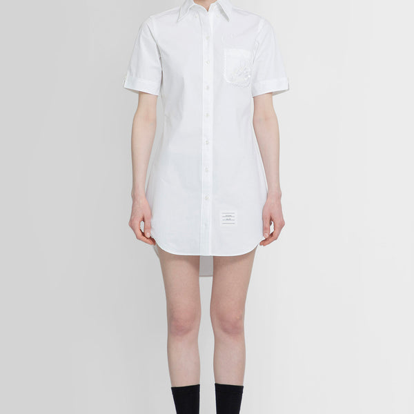 THOM BROWNE WOMAN WHITE DRESSES - THOM BROWNE - DRESSES | Antonioli