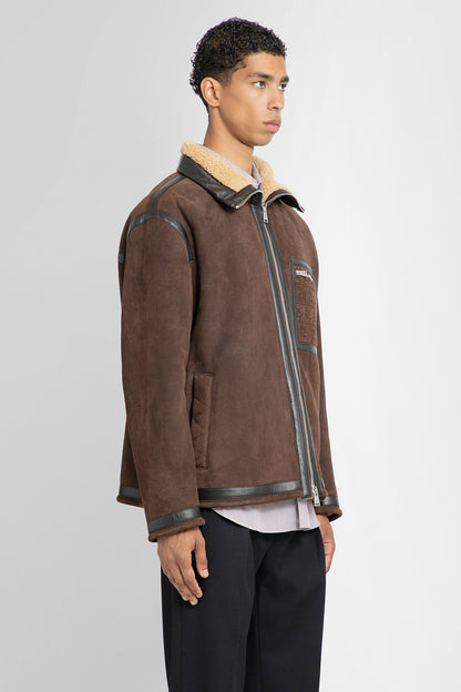 FENDI MAN BROWN JACKETS