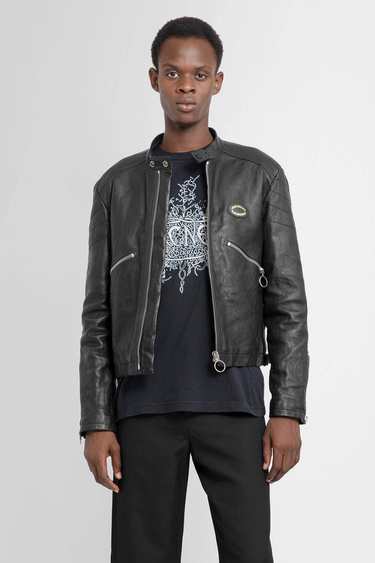 ACNE STUDIOS MAN BLACK JACKETS