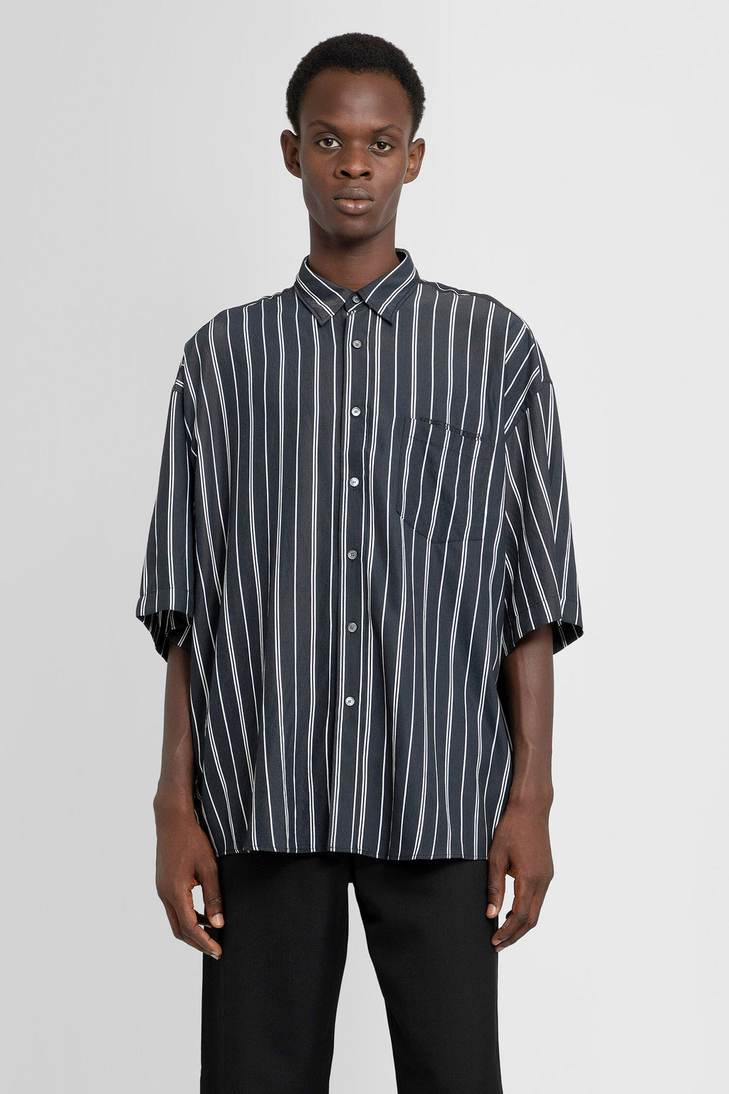 ACNE STUDIOS MAN BLACK&WHITE SHIRTS - ACNE STUDIOS - SHIRTS