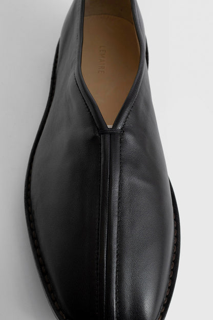 LEMAIRE MAN BLACK LOAFERS & FLATS