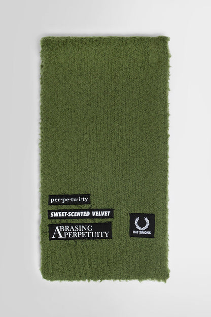 FRED PERRY X RAF SIMONS MAN GREEN SCARVES