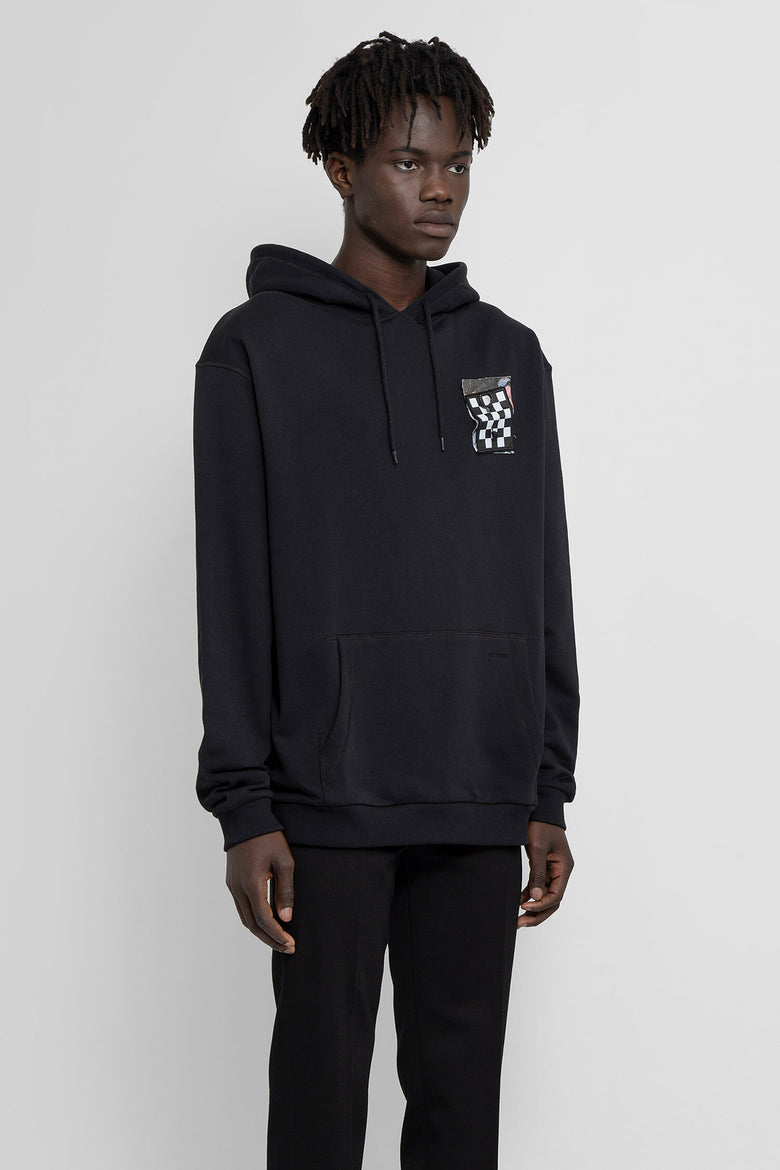 FRED PERRY X RAF SIMONS MAN BLACK SWEATSHIRTS