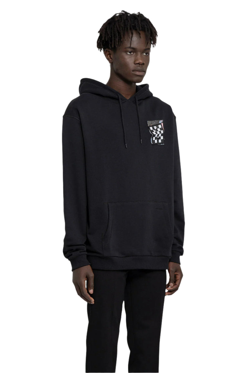 FRED PERRY X RAF SIMONS MAN BLACK SWEATSHIRTS - Antonioli.eu