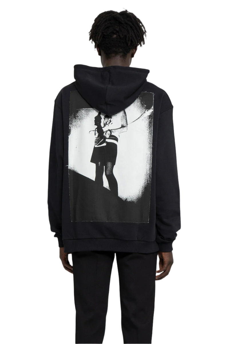 FRED PERRY X RAF SIMONS MAN BLACK SWEATSHIRTS - Antonioli.eu