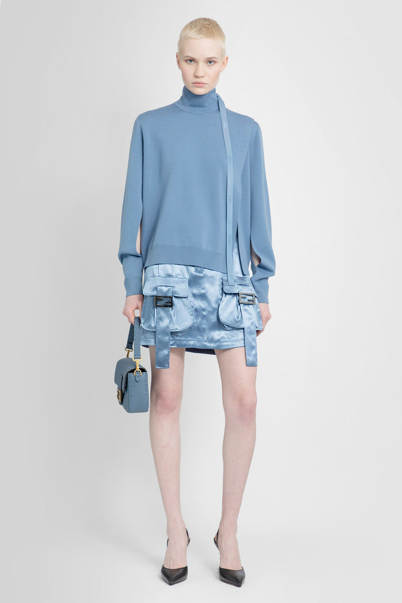 FENDI WOMAN BLUE SKIRTS - FENDI - SKIRTS | Antonioli