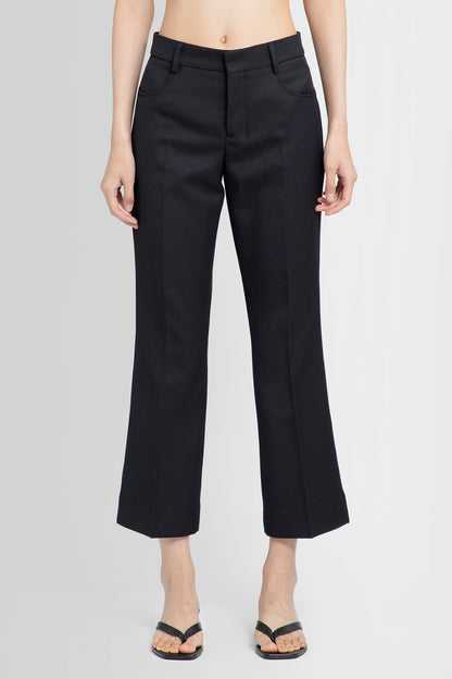 AMI PARIS WOMAN BLACK TROUSERS