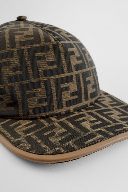 FENDI MAN BROWN HATS