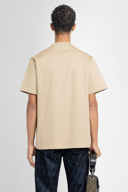 FENDI MAN BEIGE T-SHIRTS & TANK TOPS