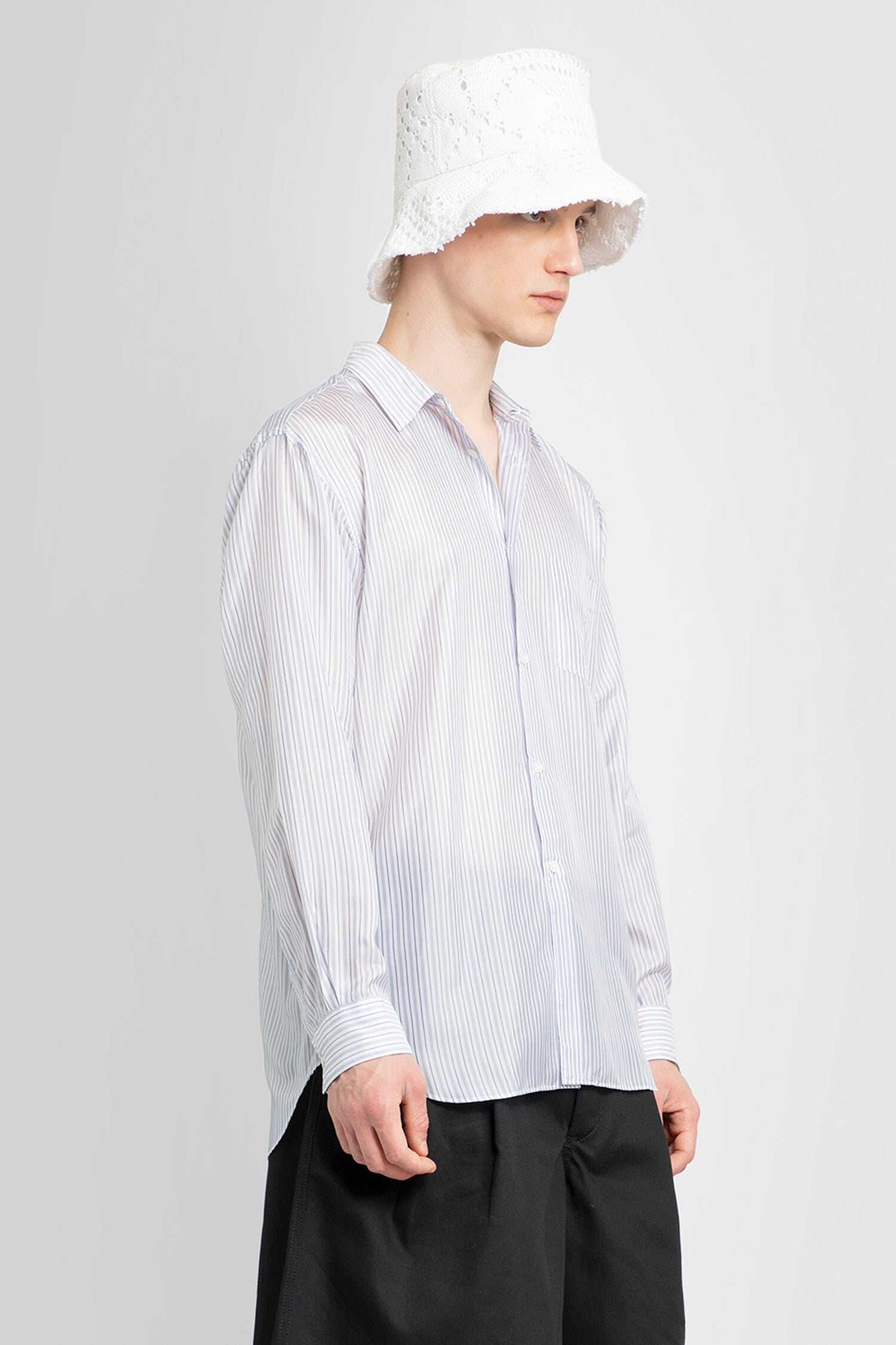 COMME DES GARCONS SHIRT MAN BLUE SHIRTS