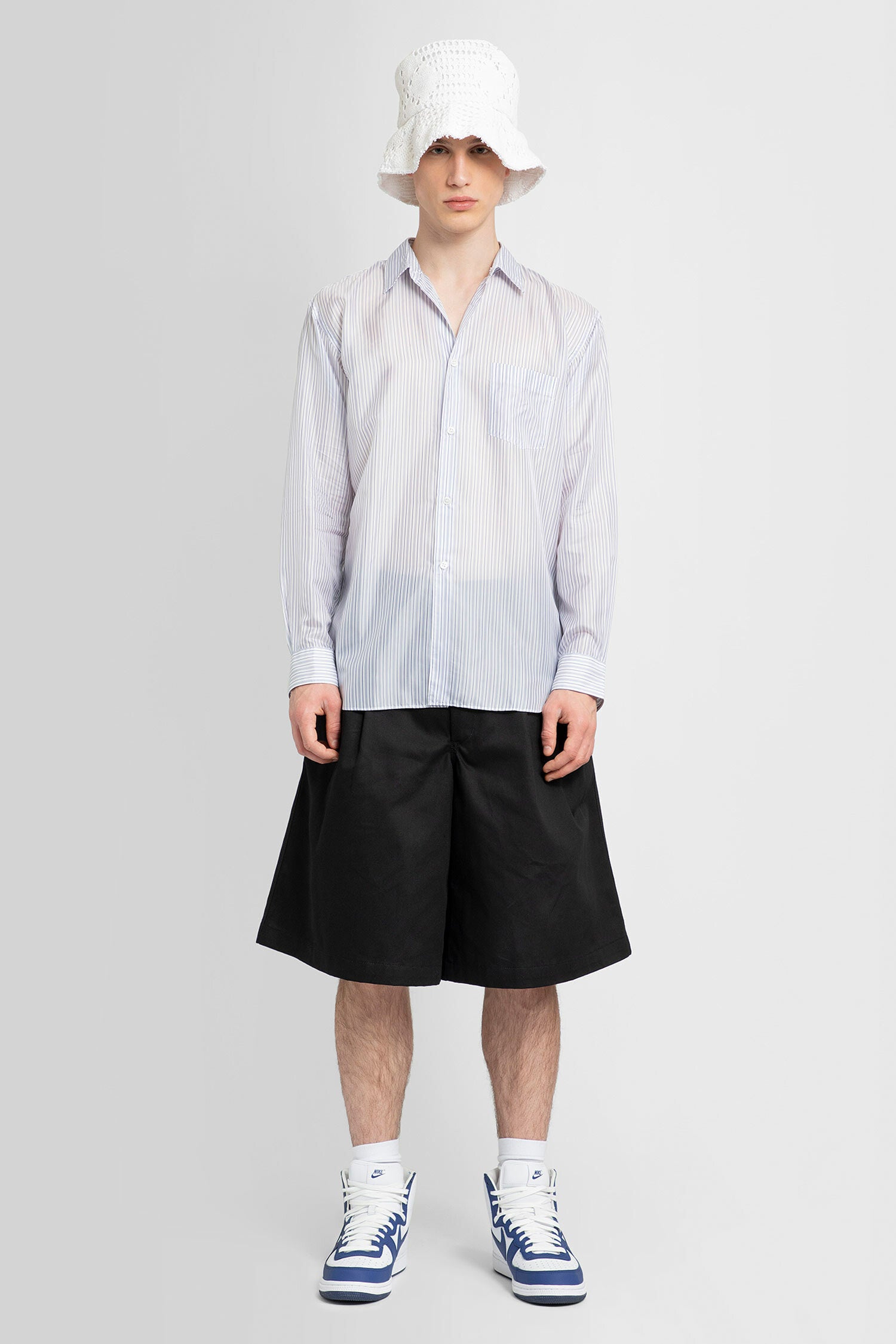 COMME DES GARCONS SHIRT MAN BLUE SHIRTS