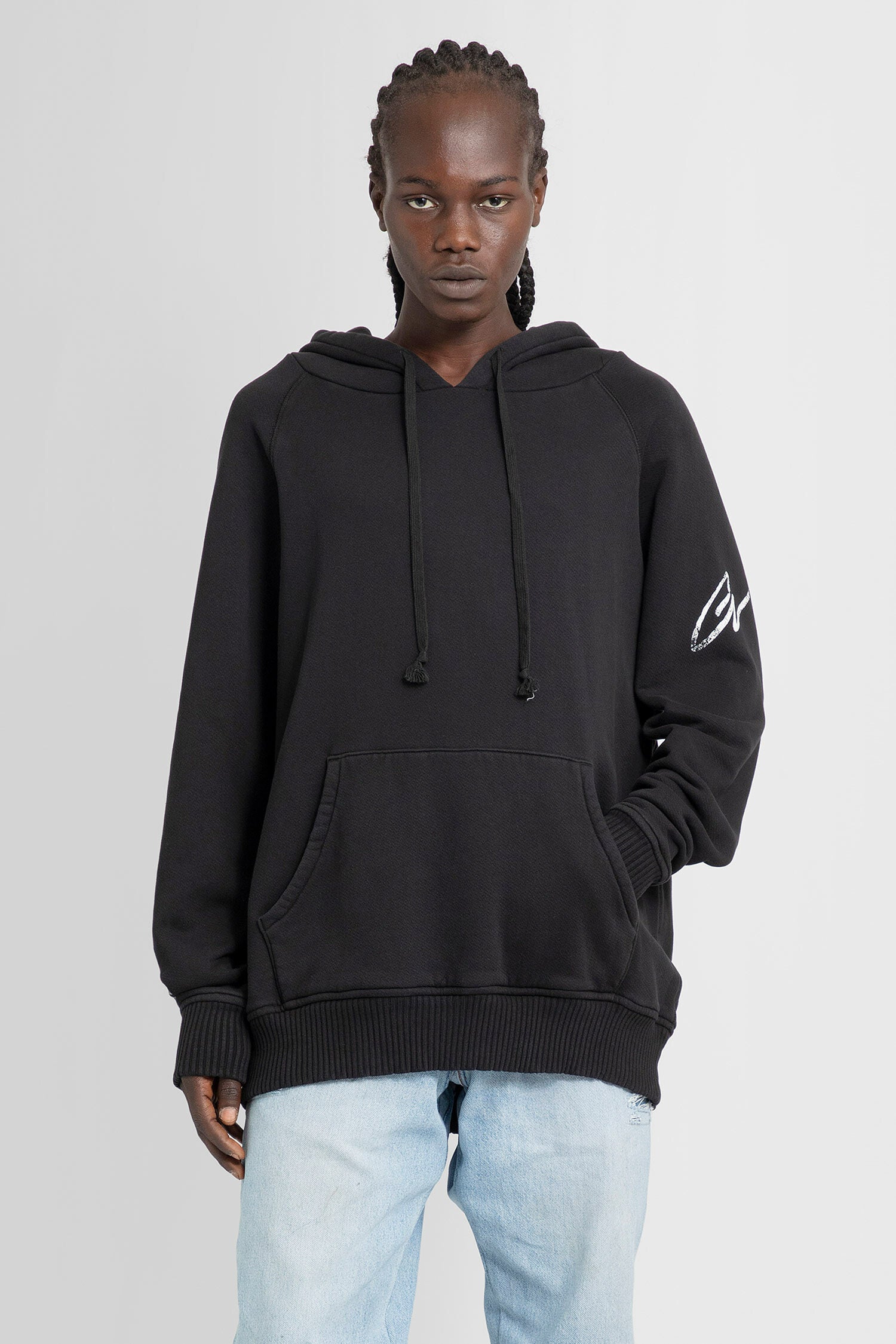 GREG LAUREN MAN BLACK SWEATSHIRTS