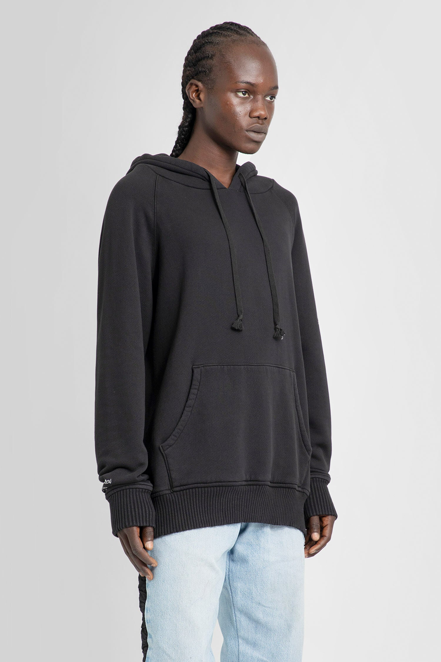 GREG LAUREN MAN BLACK SWEATSHIRTS