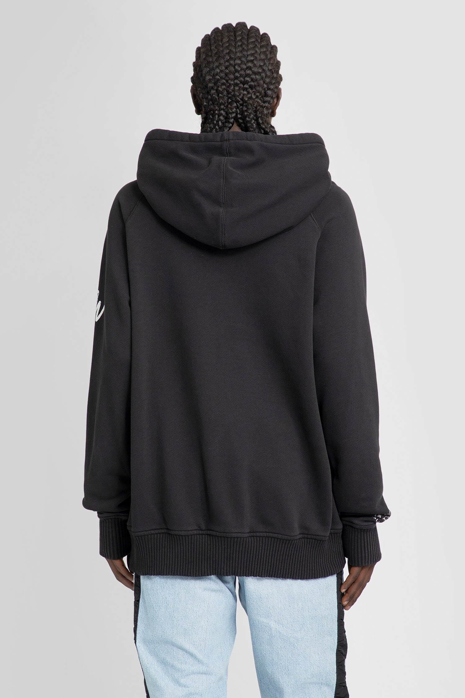 GREG LAUREN MAN BLACK SWEATSHIRTS