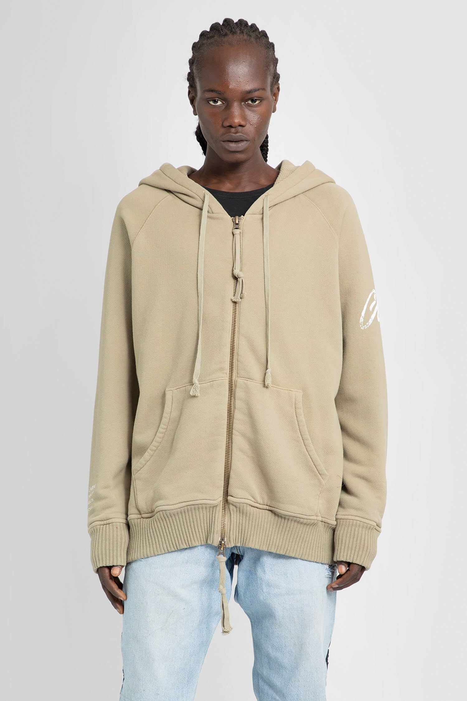 GREG LAUREN MAN GREEN SWEATSHIRTS