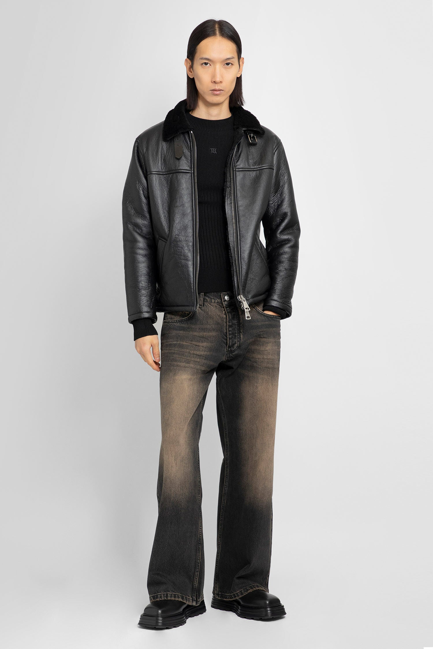 GIORGIO BRATO MAN BLACK JACKETS