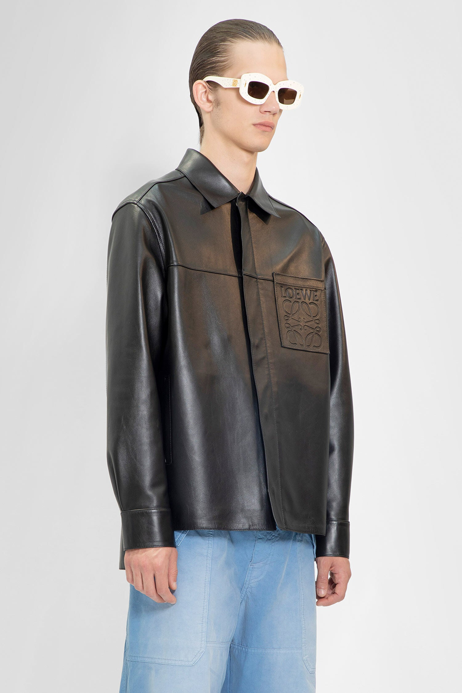 LOEWE MAN BLACK JACKETS