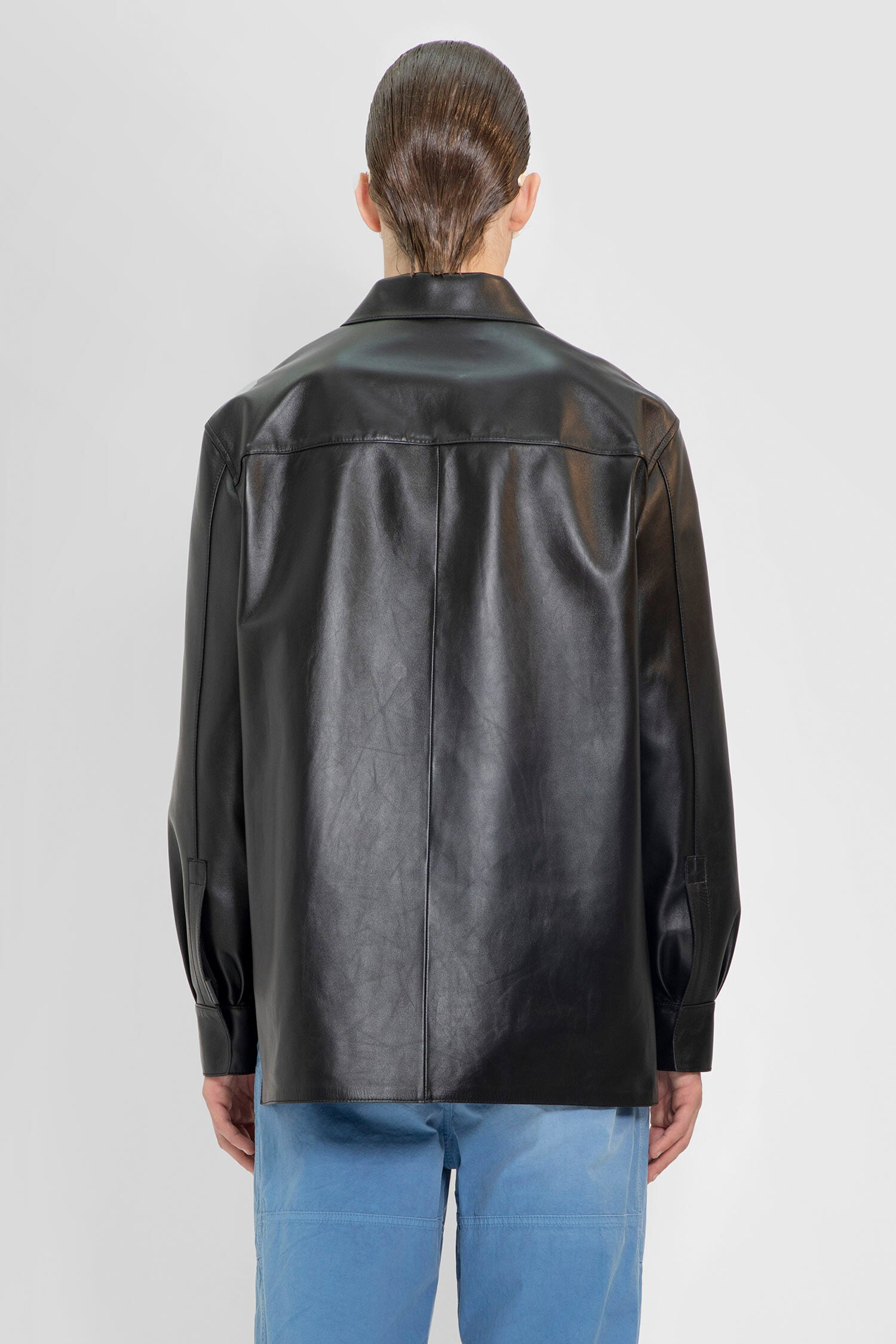 LOEWE MAN BLACK JACKETS