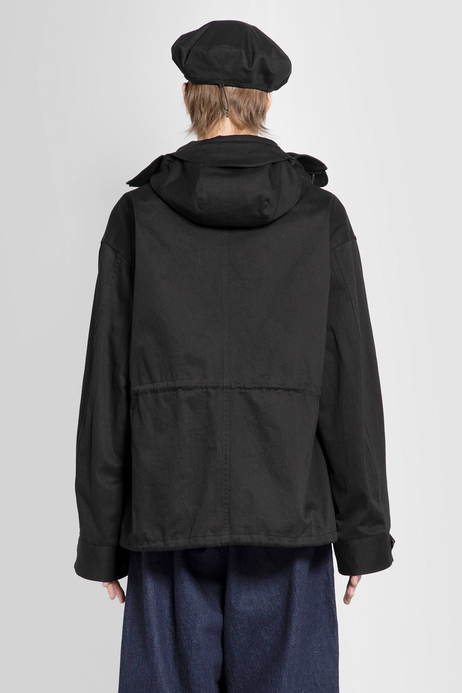 YOHJI YAMAMOTO MAN BLACK JACKETS