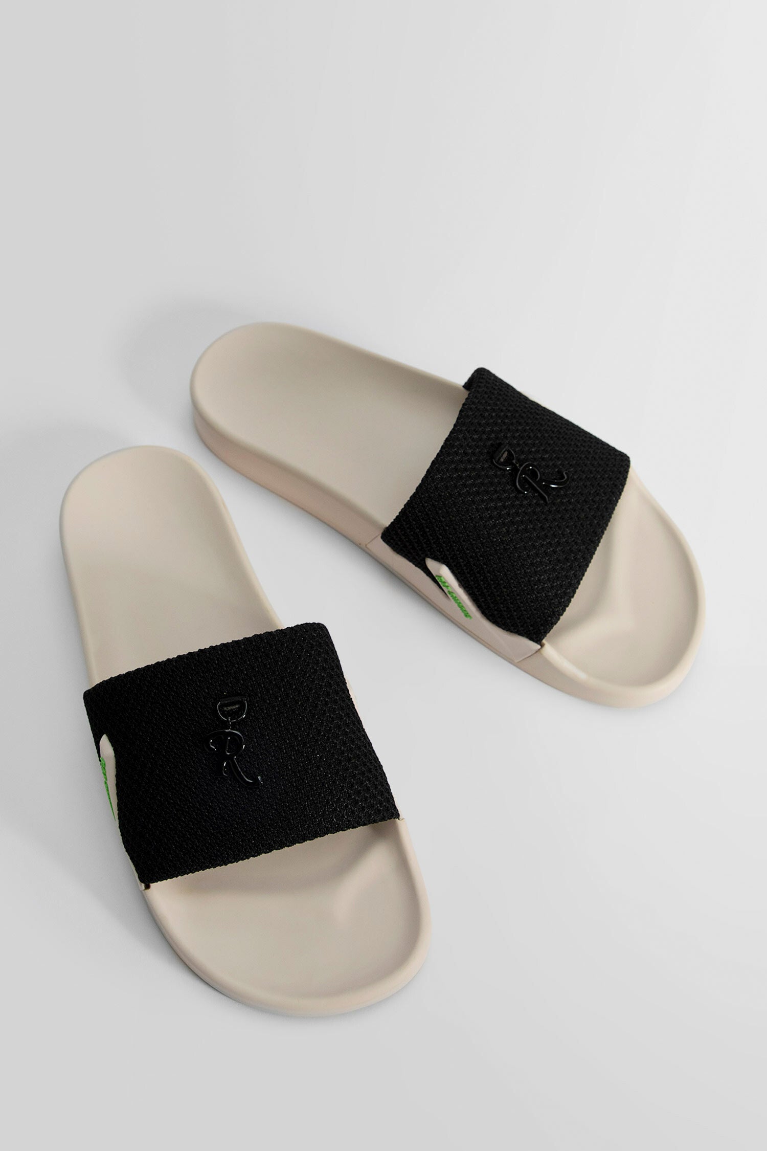 RAF SIMONS MAN BLACK&WHITE SANDALS