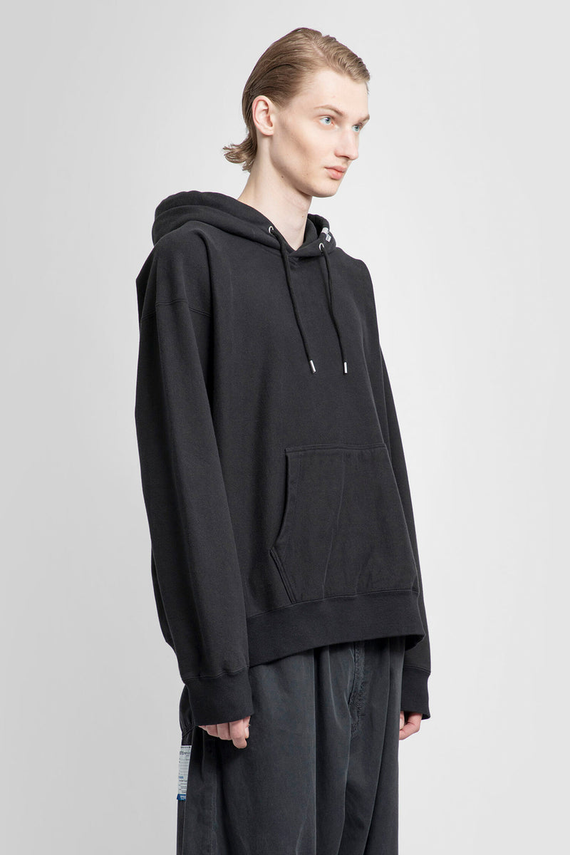 MAISON MIHARA YASUHIRO MAN BLACK SWEATSHIRTS - MAISON MIHARA