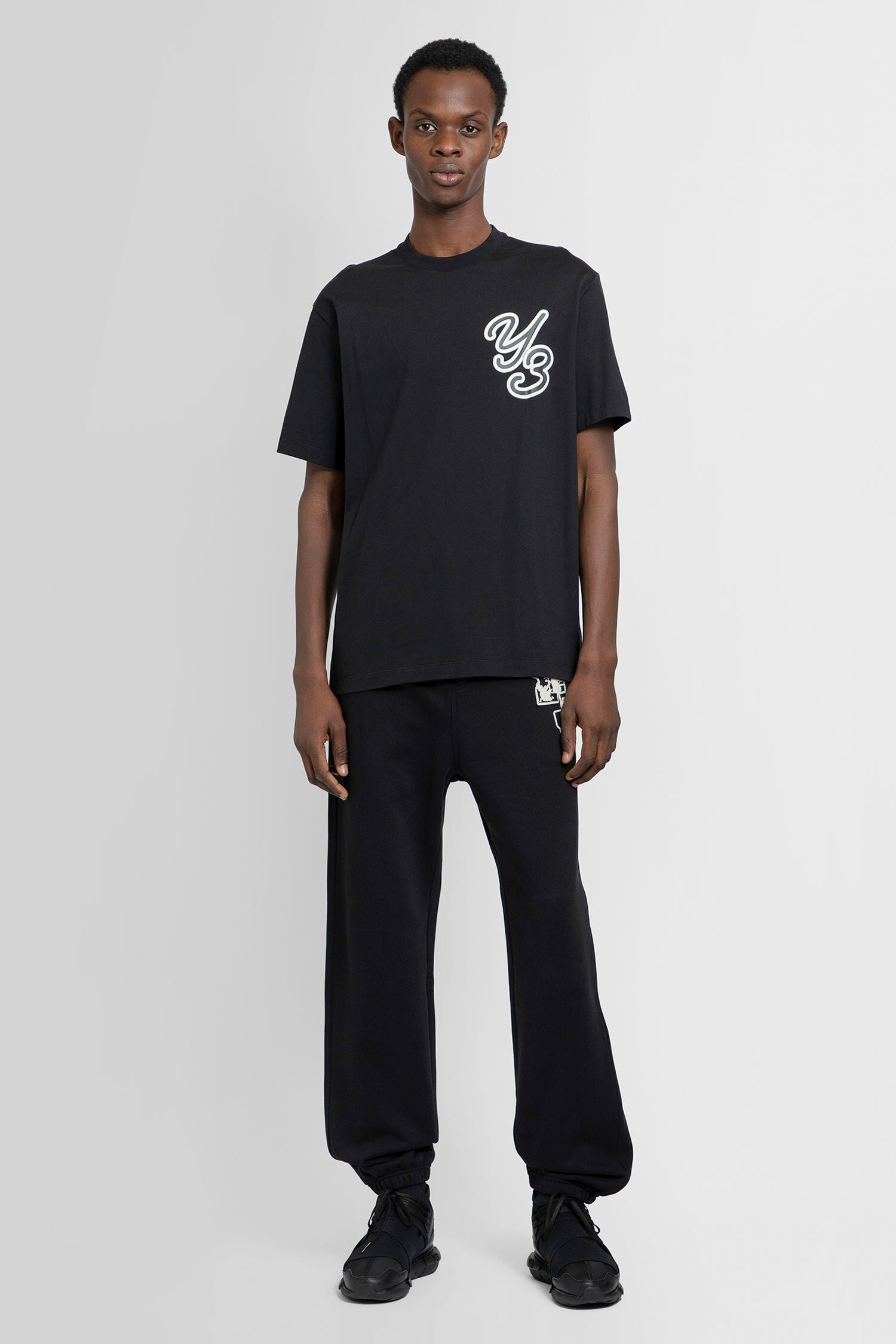 Y-3 MAN BLACK TROUSERS