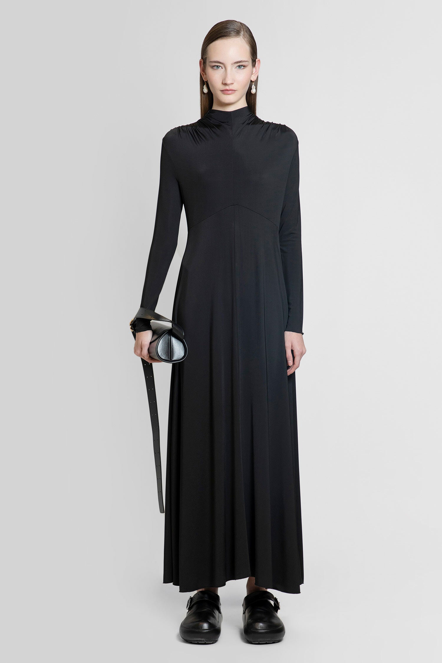 JIL SANDER WOMAN BLACK DRESSES