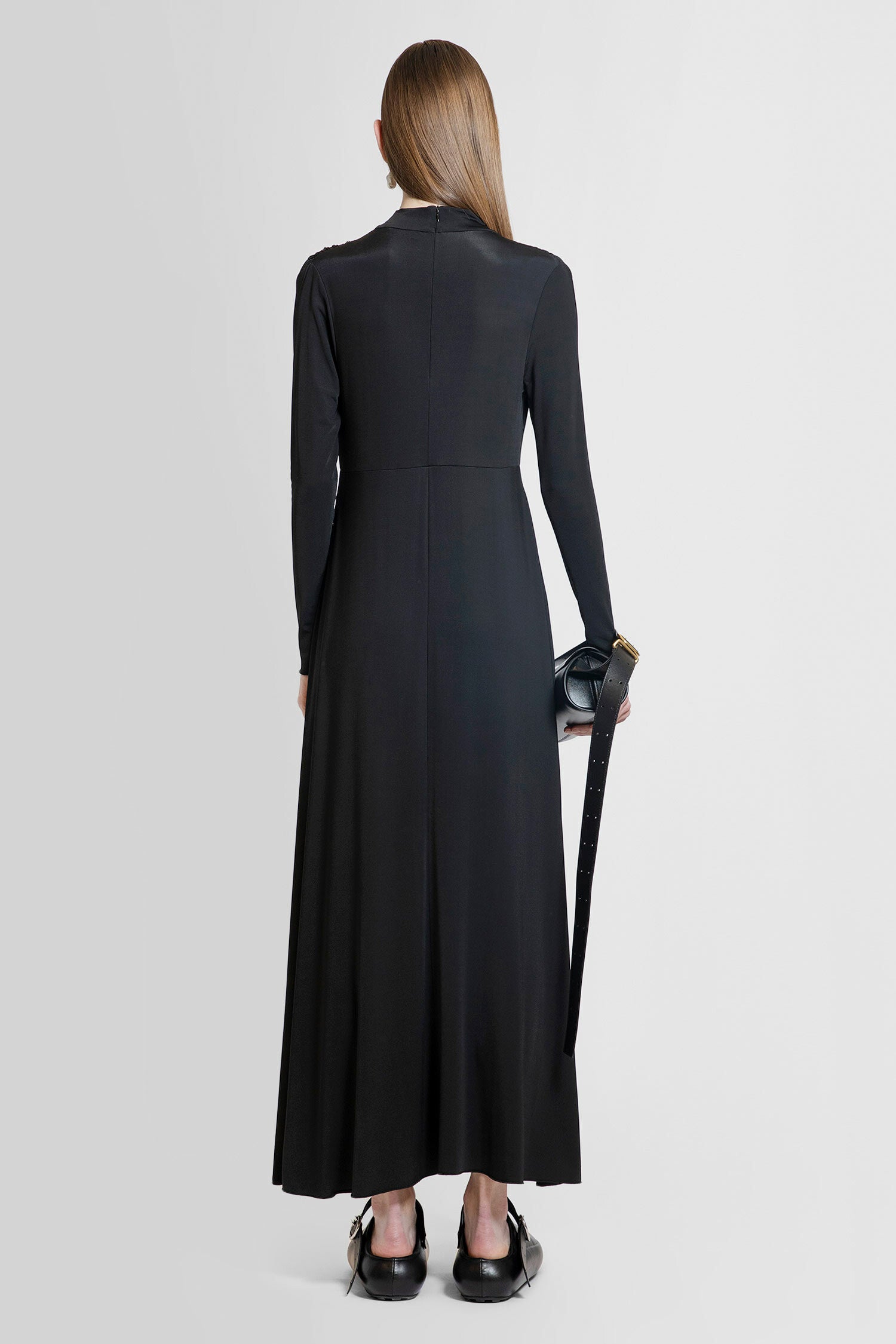 JIL SANDER WOMAN BLACK DRESSES