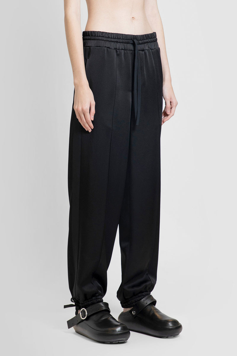 JIL SANDER WOMAN BLACK TROUSERS