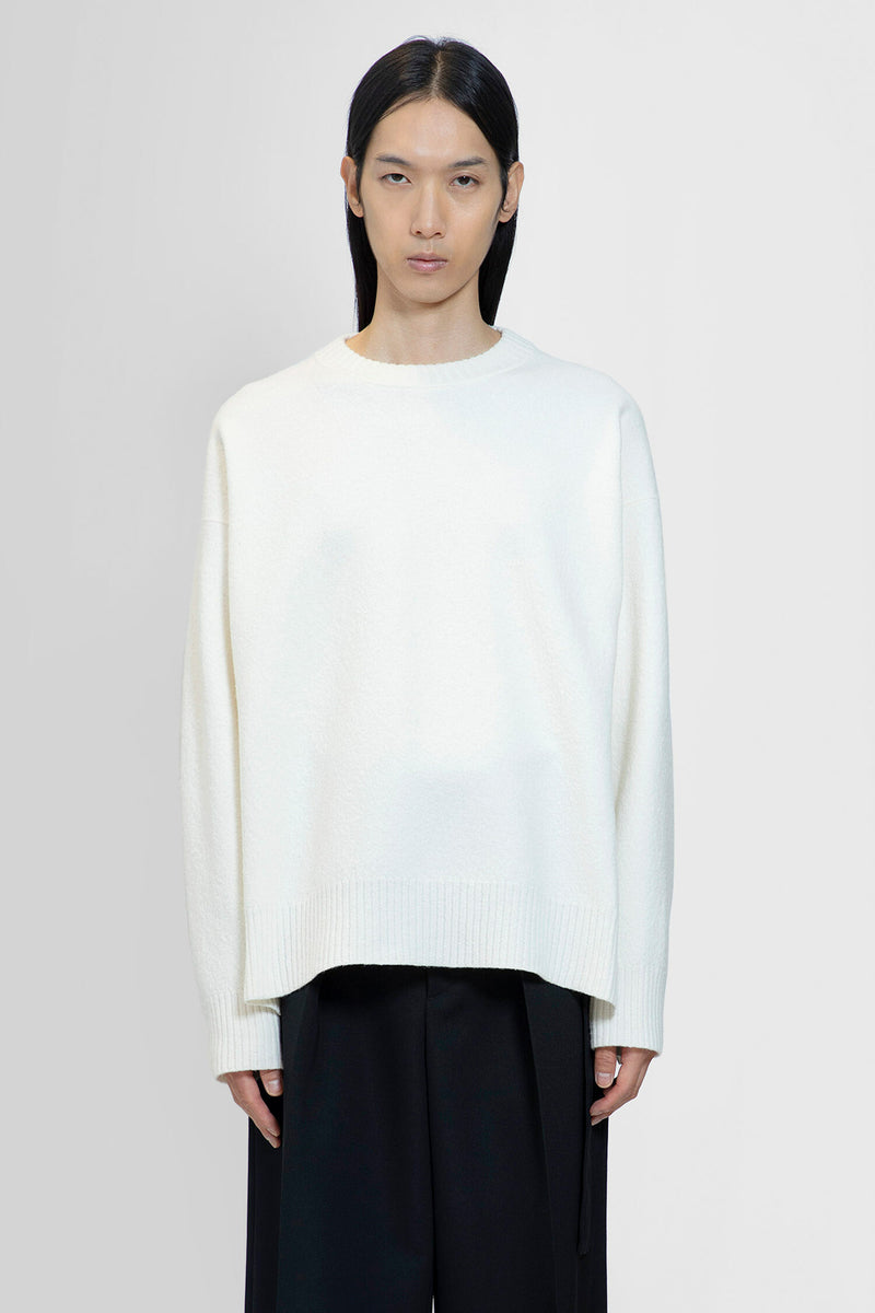 JIL SANDER MAN WHITE KNITWEAR - JIL SANDER - KNITWEAR | Antonioli