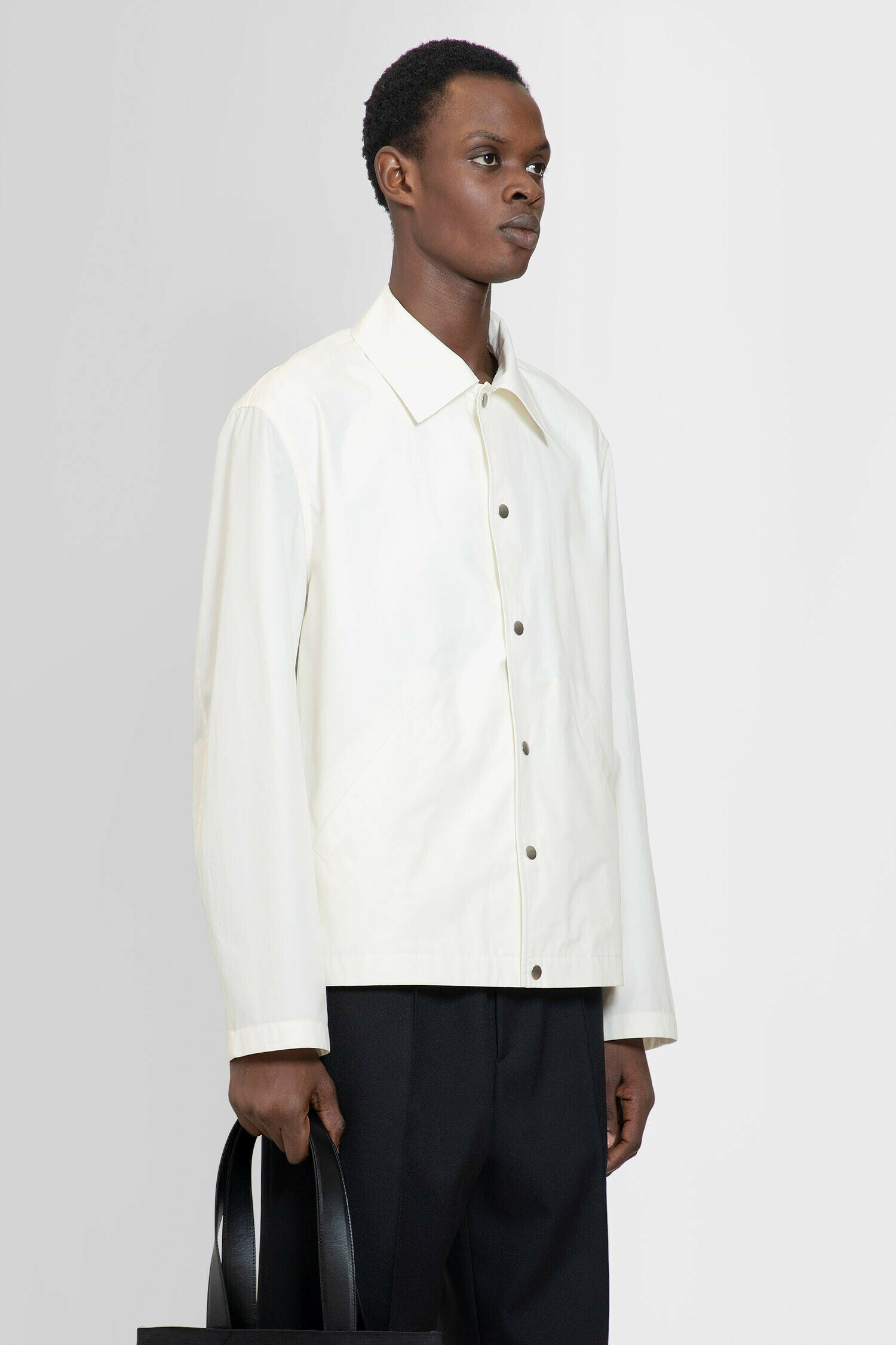 JIL SANDER MAN WHITE JACKETS