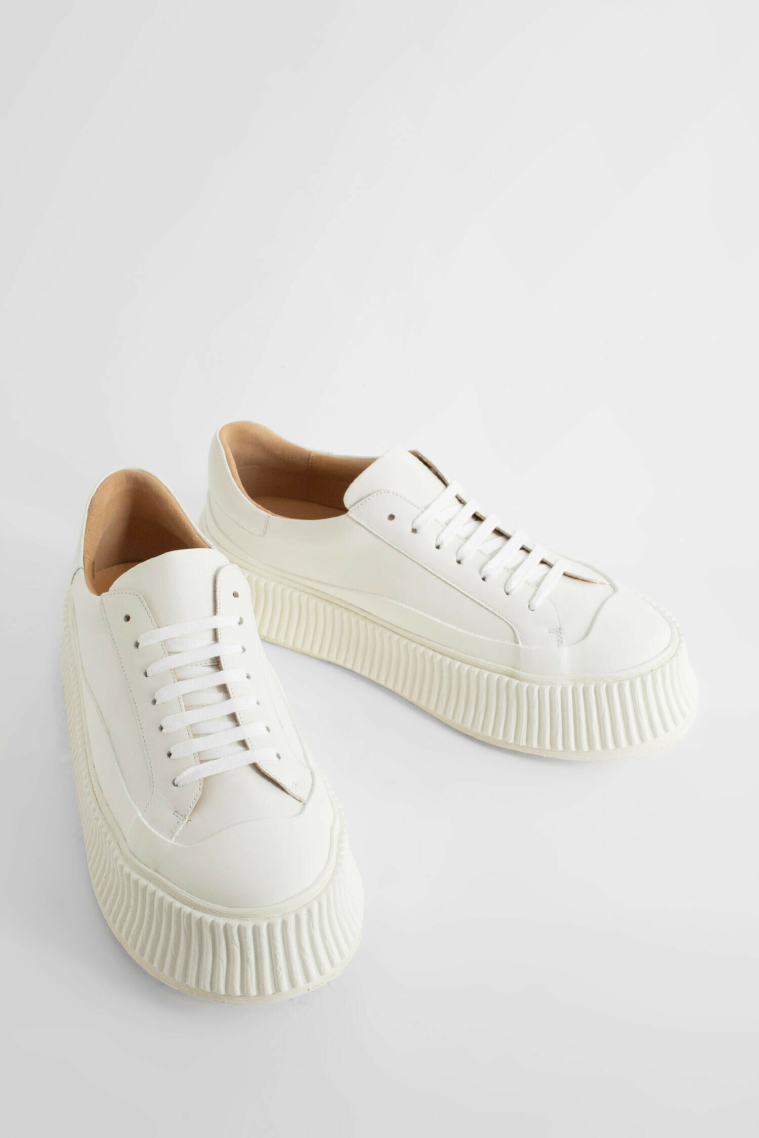 JIL SANDER MAN WHITE SNEAKERS